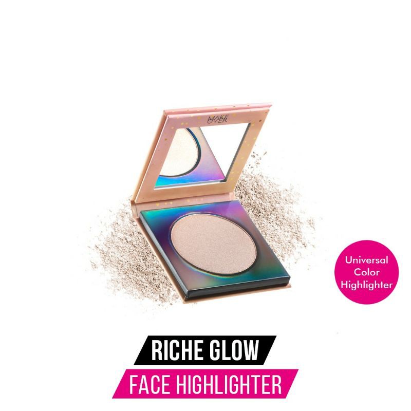 MAKE OVER RICH GLOW FACE HIGHLIGHTER