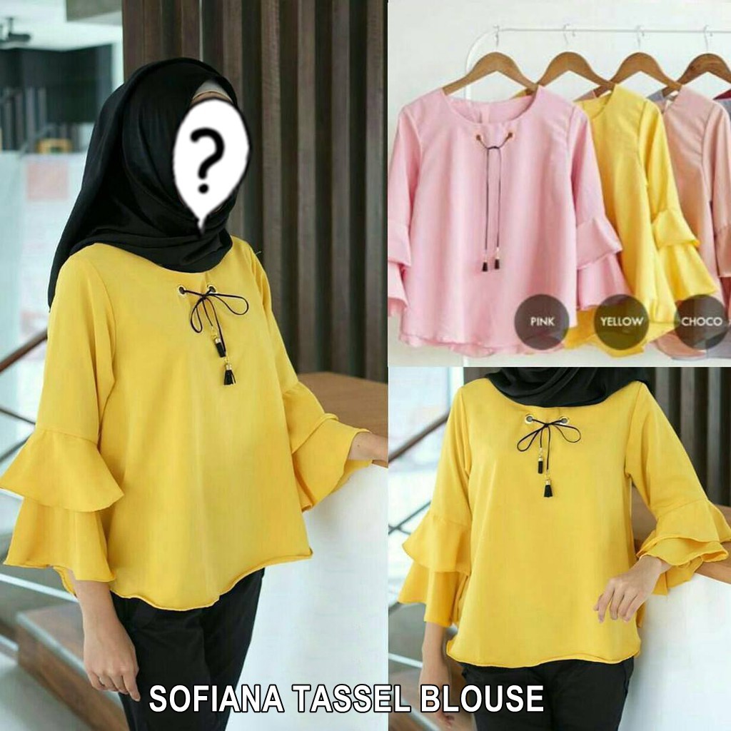 SOFIANA TASSEL BLOUSE