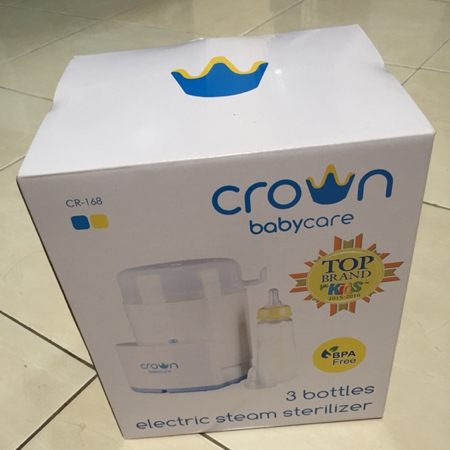 Crown sterilizer 3 bottles