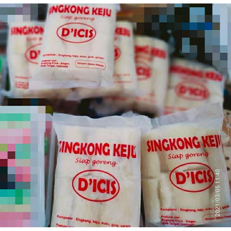 Singkong keju d'icis