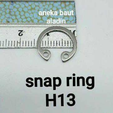 snap ring H13 stainless isi 2biji