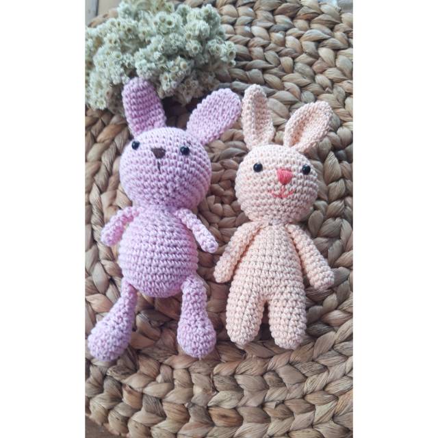 BONEKA RAJUT MINI BUNNY