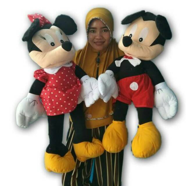 Boneka mickey / minnie mouse jumbo