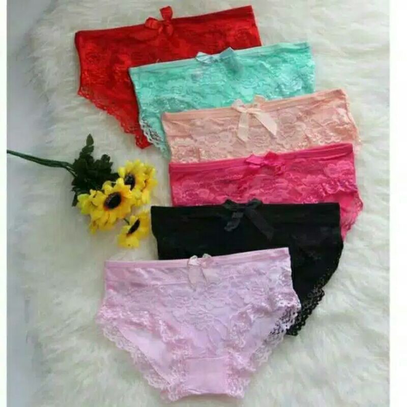 Celana Dalam Mini Renda Import