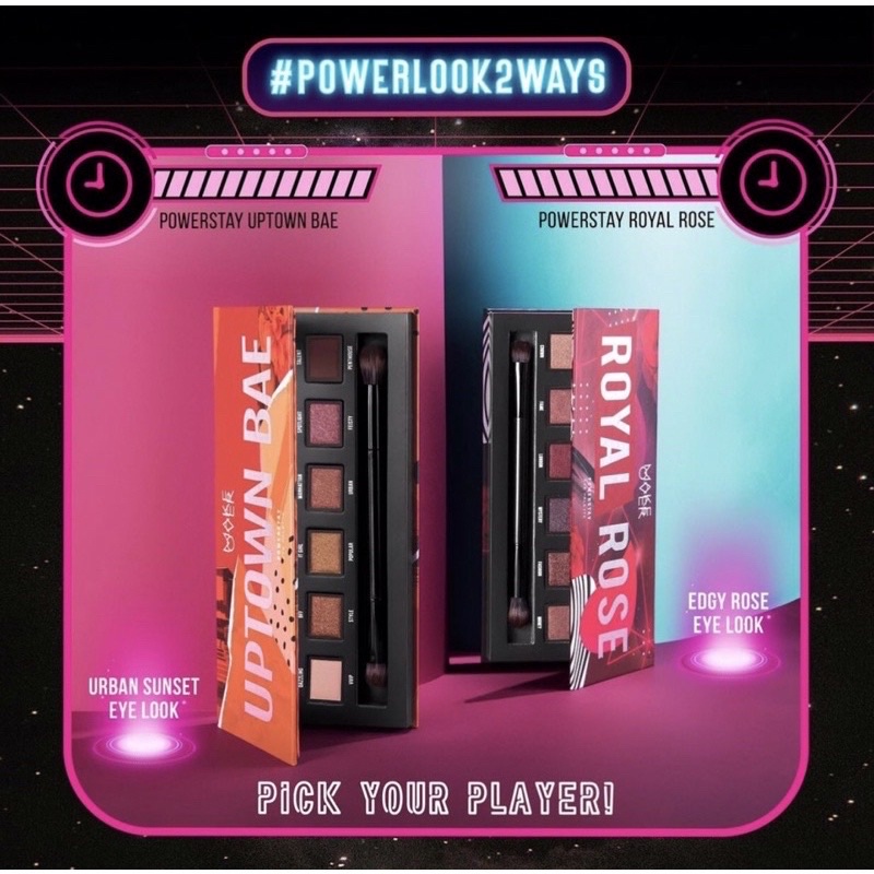 MAKEOVER POWERSTAY EYESHADOW PALLATE