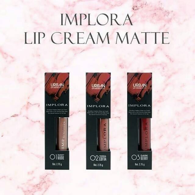 IMPLORA URBAN LIP CREAM MATTE