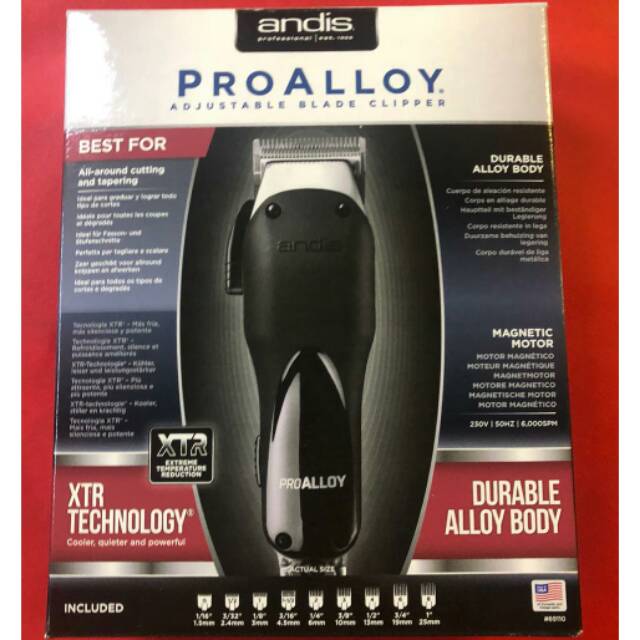 Andis proalloy pro alloy
