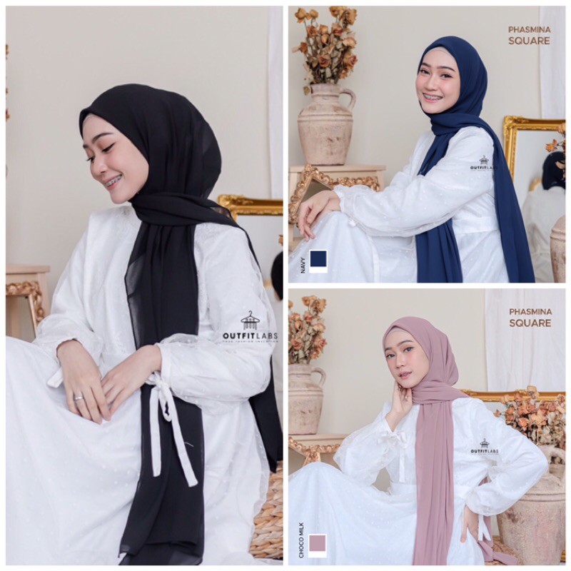 PASHMINA SQUARE BY KHAYLAHIJAB