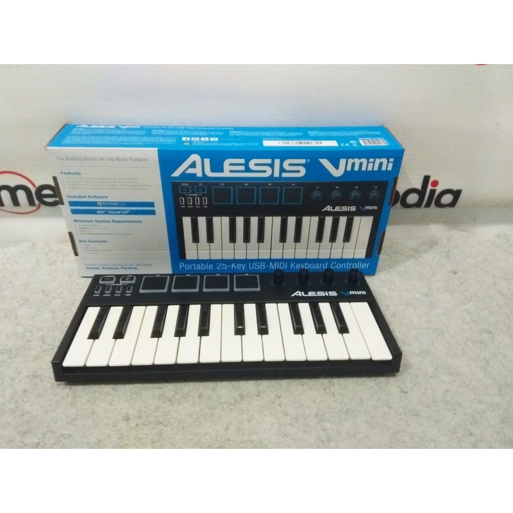 Alesis V Mini, Portable 25-Key USB-MIDI Controller