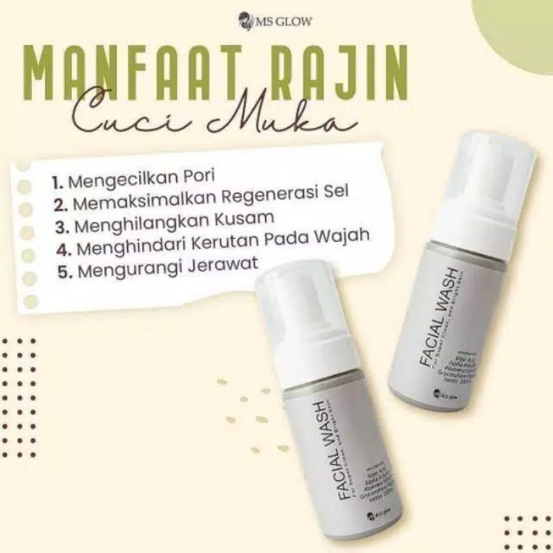 FACIAL WASH BY MSGLOW