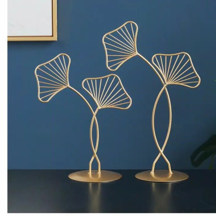 Ornamen Daun Gingko Simple ( 1 Set )