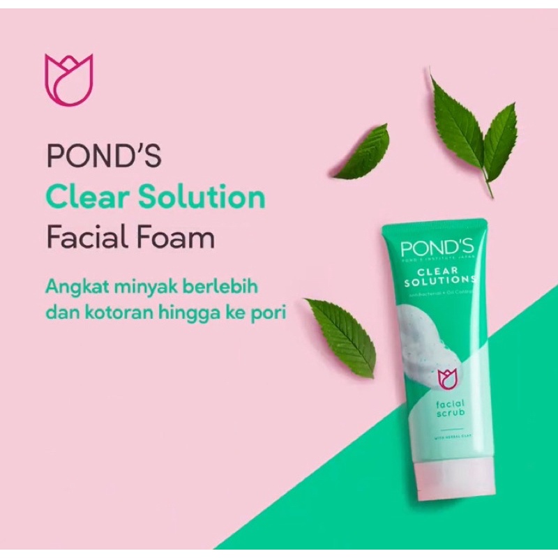 ❤️Backwall.id❤️ POND’S CLEAR SOLUTION FOAM