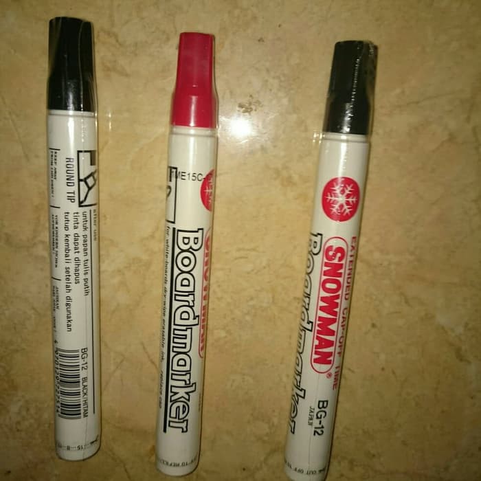 spidol boardmarker Snowman    Murah