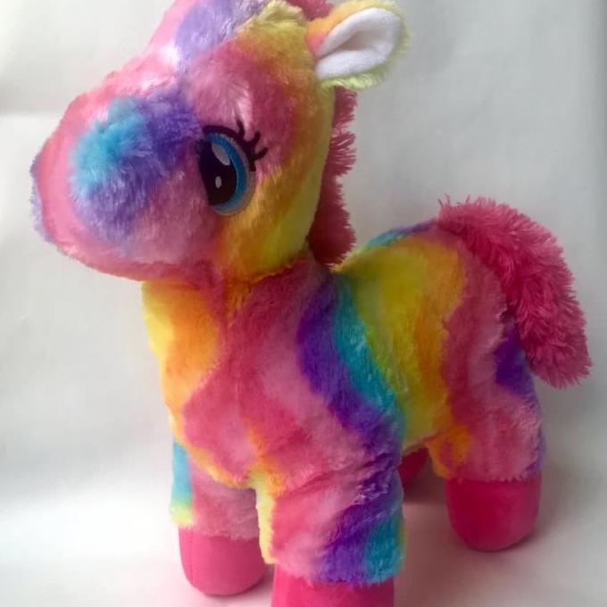 Boneka Unicorn Pony Rainbow
