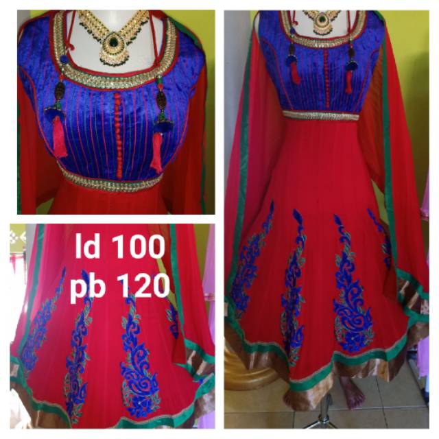 Anarkali bordir cantik