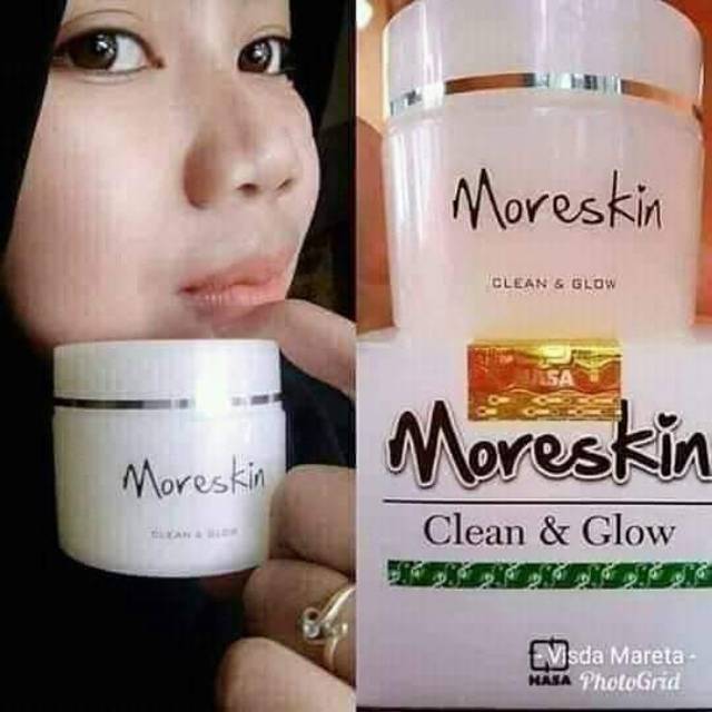 Moreskin glowing