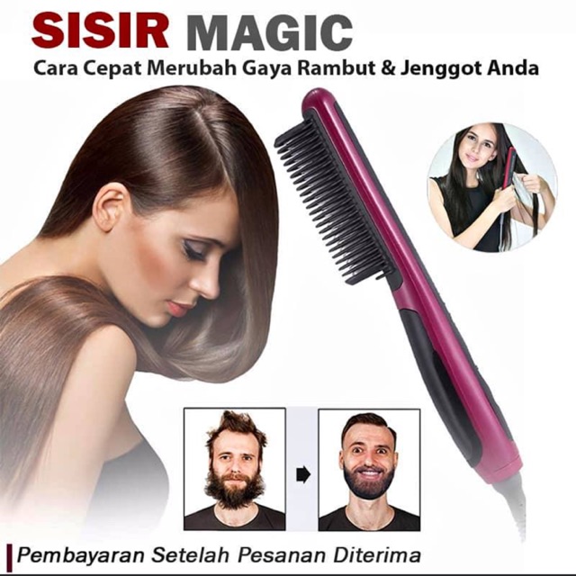 Sisir pelurus rambut