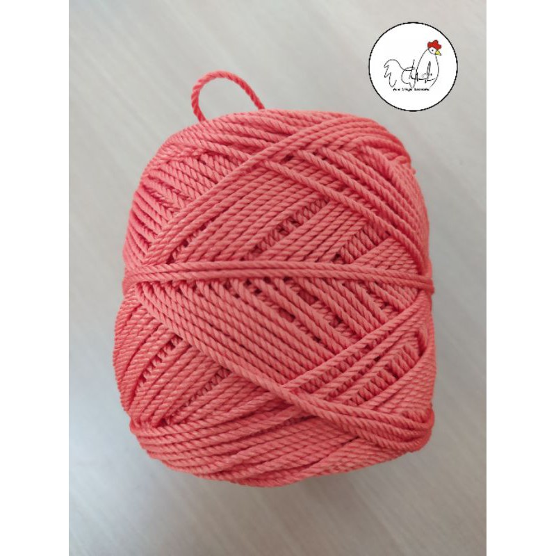 Benang Rajut Polyester - ORANGE