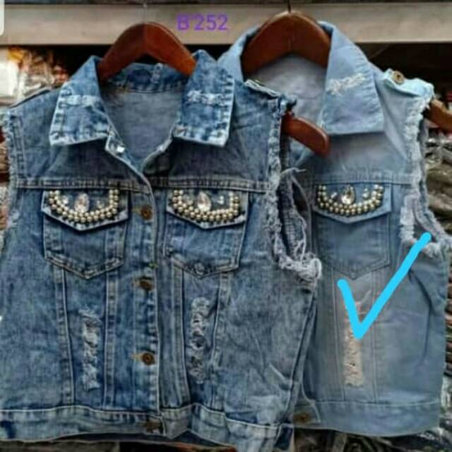 Jaket jeans washed import