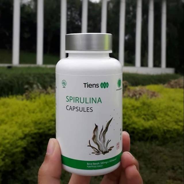 Masker spirulina original 20 kapsul