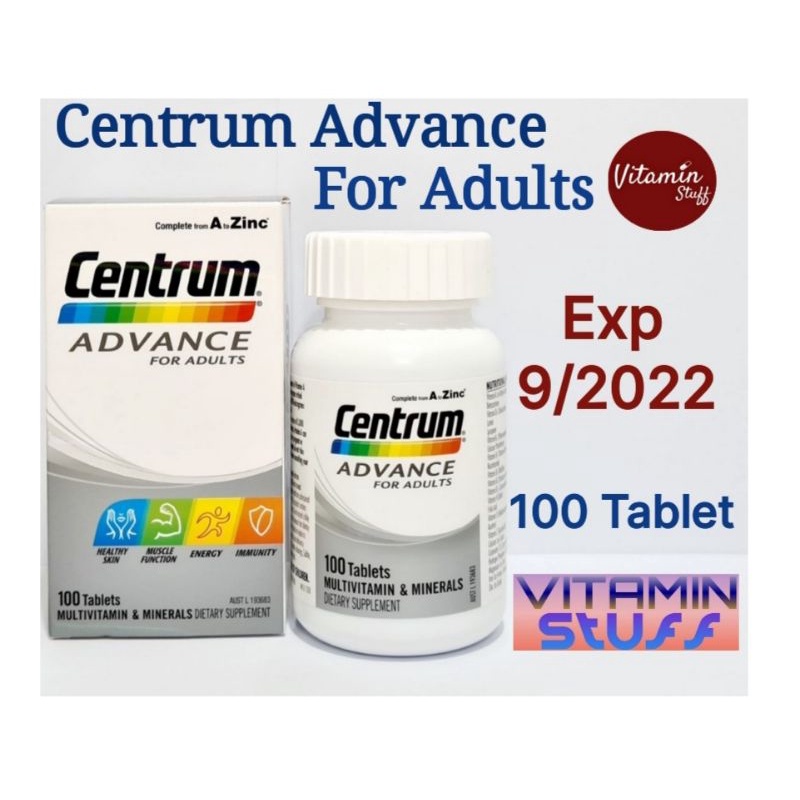 Centrum Advance For Adults 100 Tablet