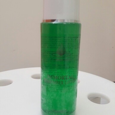 immortal cucumber lotion