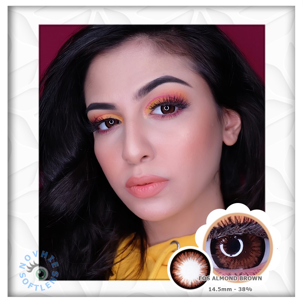 SOFTLENS EOS ALMOND BROWN