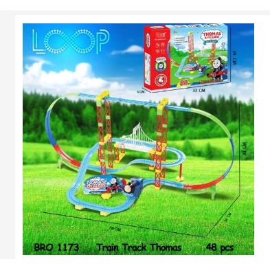 MAINAN ANAK TRAIN TRACK THOMAS BRO 1173