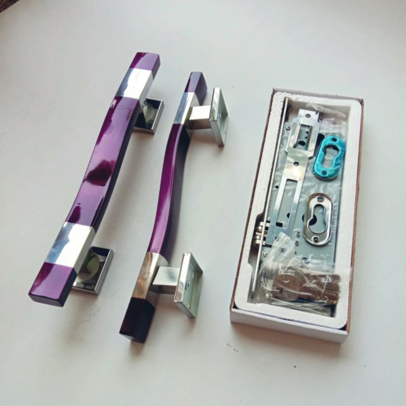 {1 set}handle pintu rumah