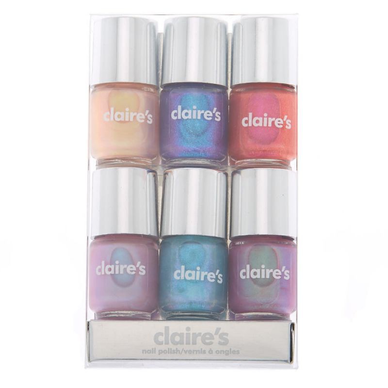 shimmer nail polish set