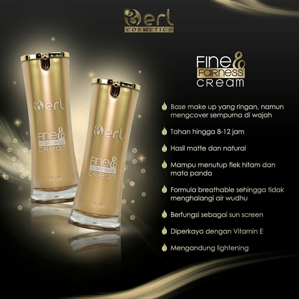 FINE & FAIRNESS CREAM (FFC) BERL COSMETICS