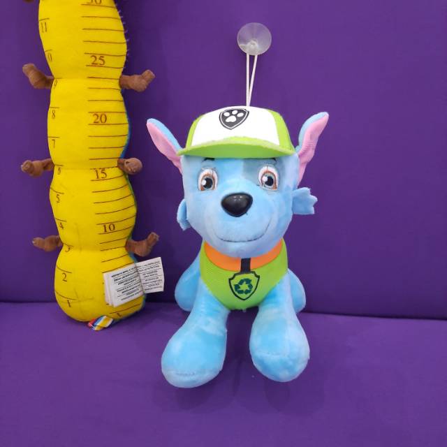 Boneka tempelan kaca Rocky