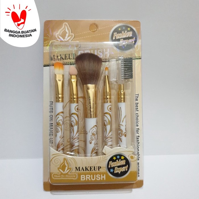 kuas makeup brush set isi 5