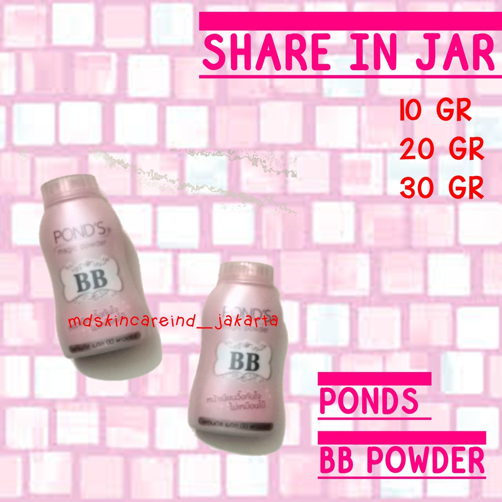 PONDS MAGIC BB POWDER SHARE IN JAR