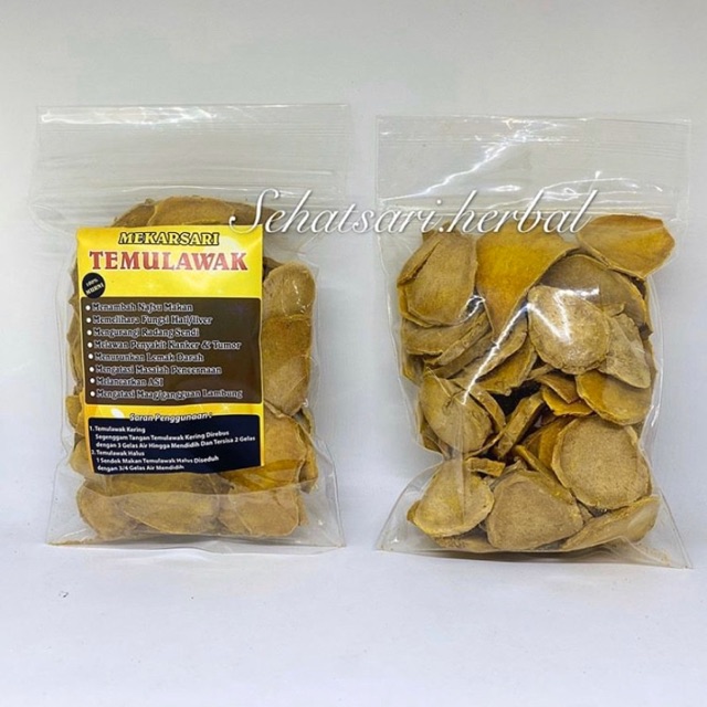 Temulawak kering