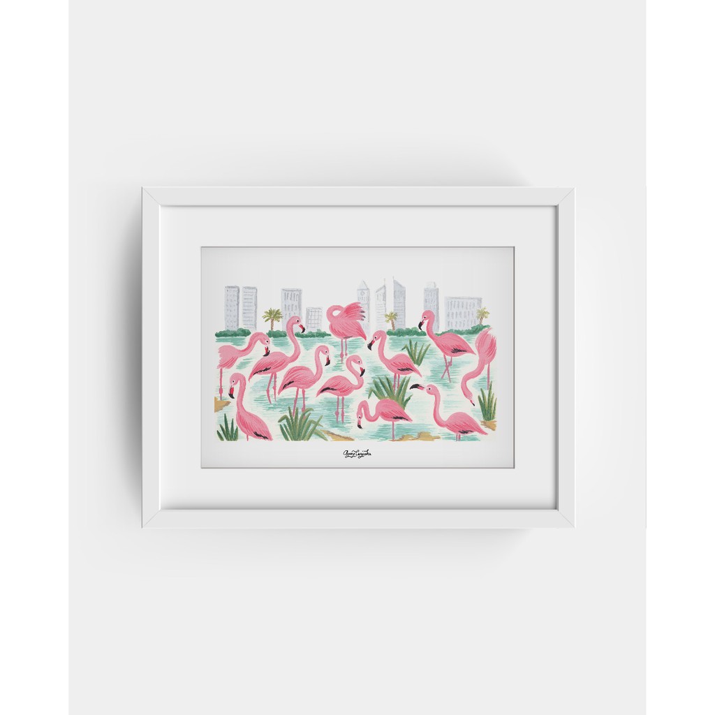 Flamingo poster