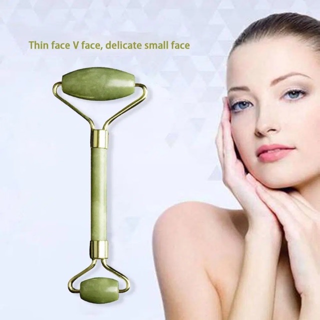 Guasha jade roller face roller massa