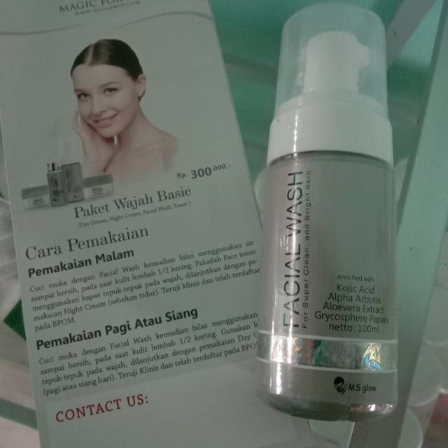 Facial wash MS GLOW