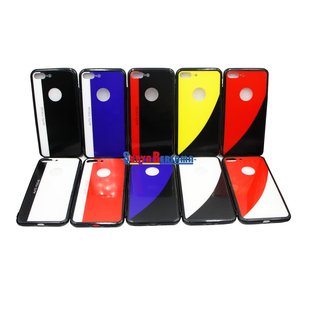 Sarung Casing Softcase Auto Focus Logo Apple Iphone 7G 5.5