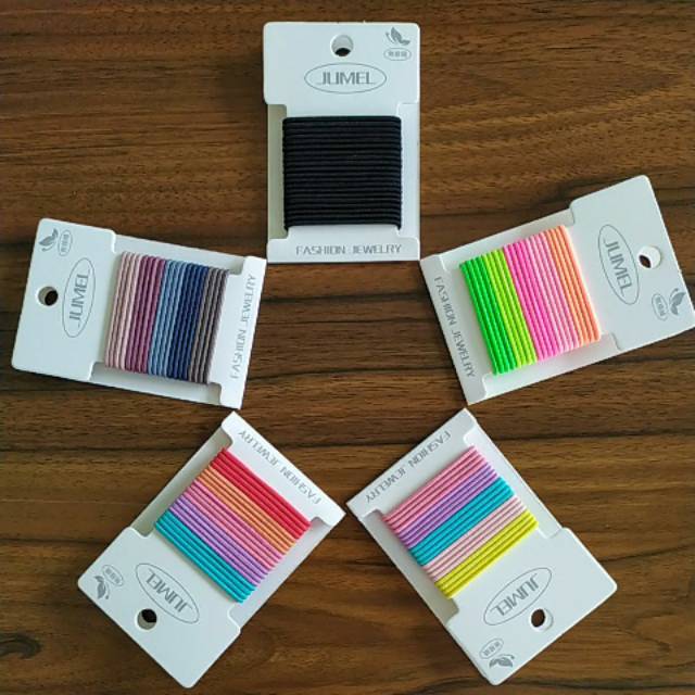 Karet rambut set isi 20pc