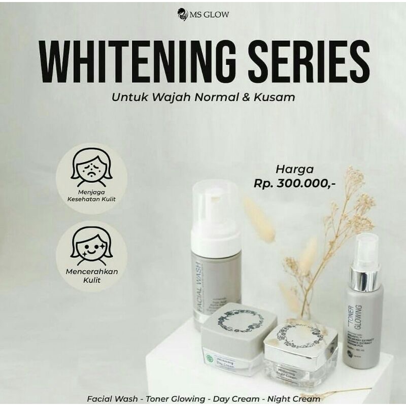whitening series MS GLOW