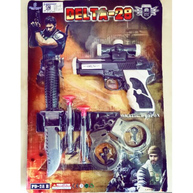 MAINAN TEMBAK BORGOL | DELTA-28