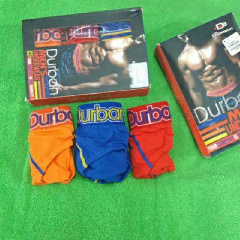 Celana Dalam Pria DURBAN  3pcs  Ready COD