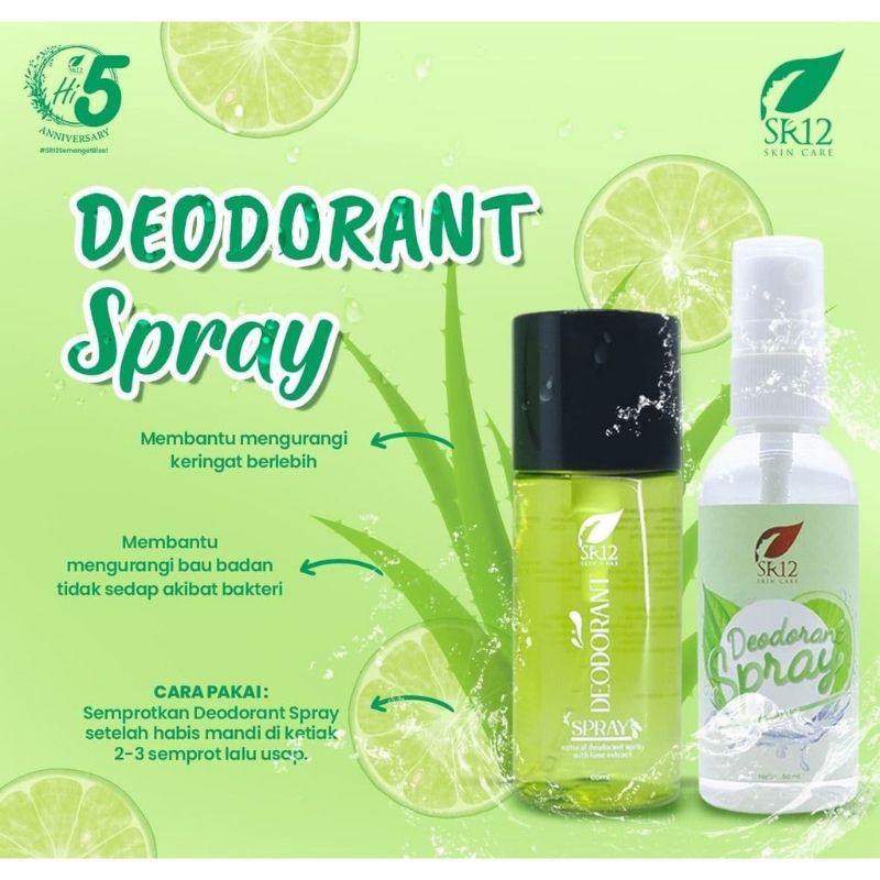 Deodoran Spray SR12