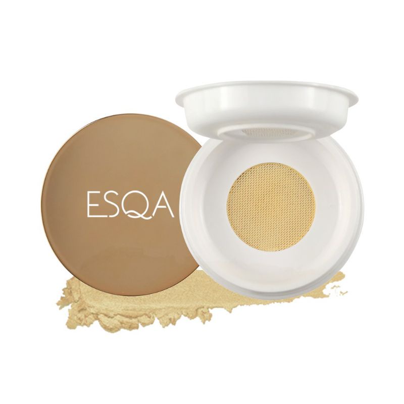 ESQA FLAWLESS micro setting powder caramel