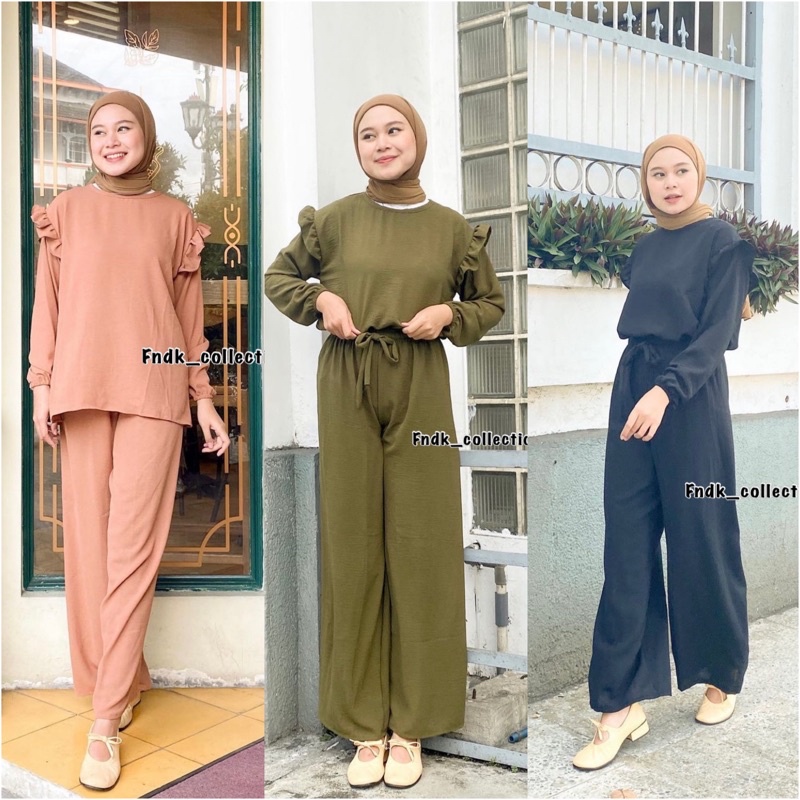 ELSA SET CRINGKLE AIRFLOW