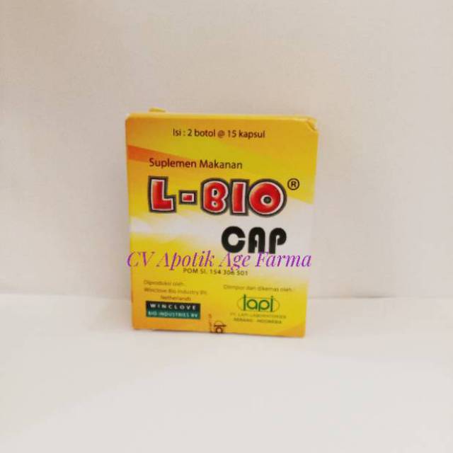 L Bio Caps isi 2 btl (30 Caps) - (lapi)