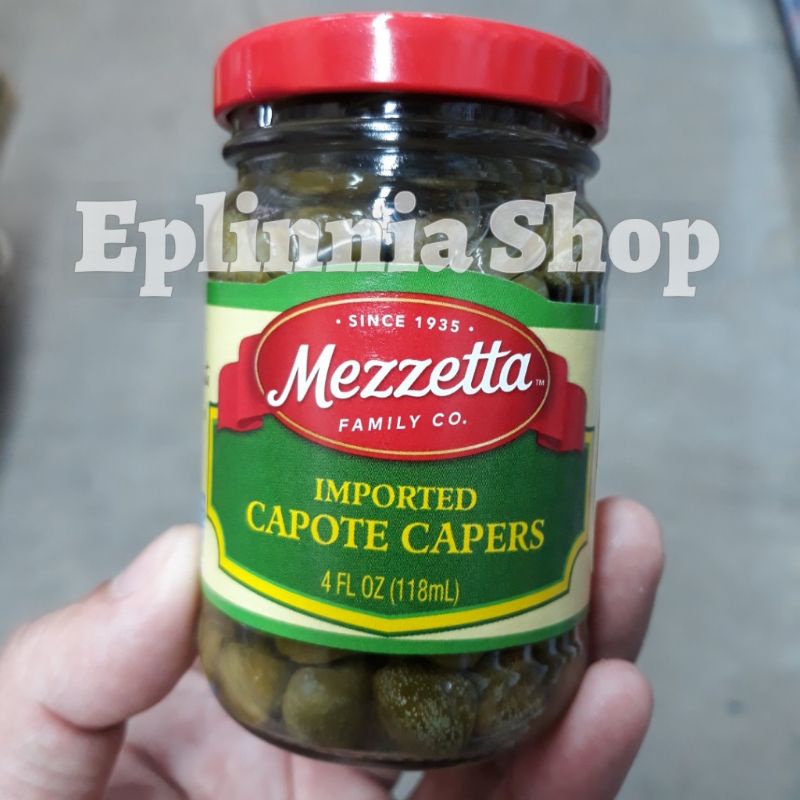 Mezzetta Capote Capers 118 ml - Acar