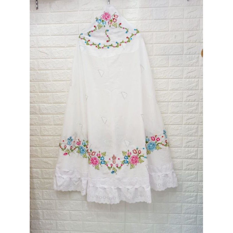 mukena katun paris