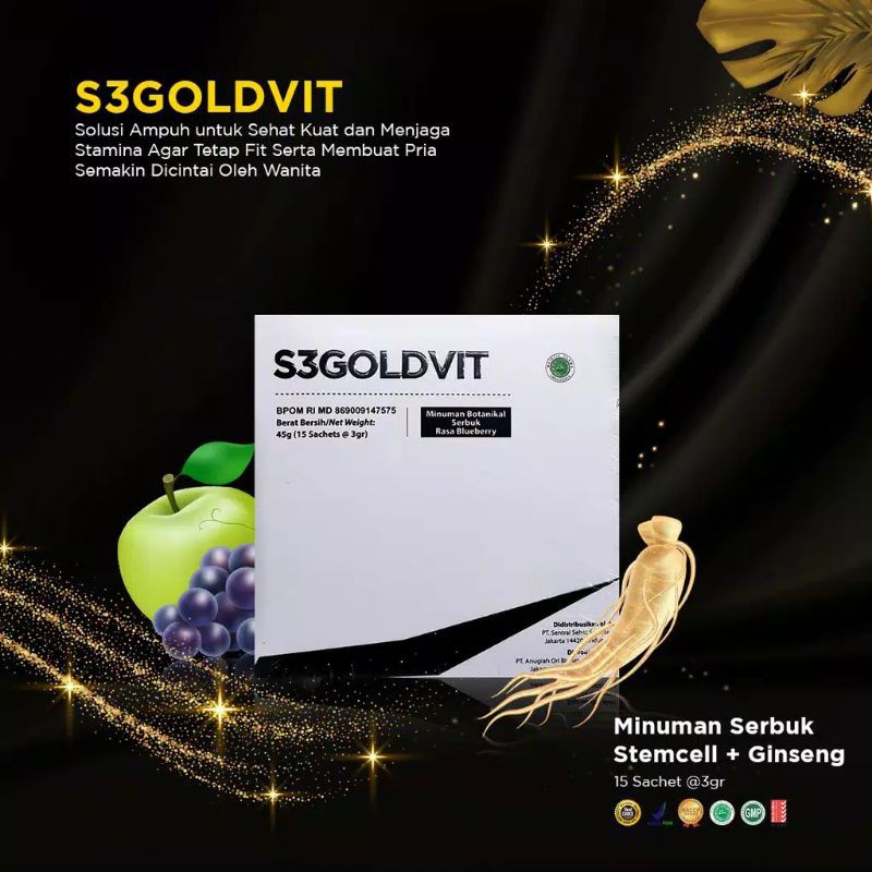 S3GOLDFIT STEMCELL GINSENG